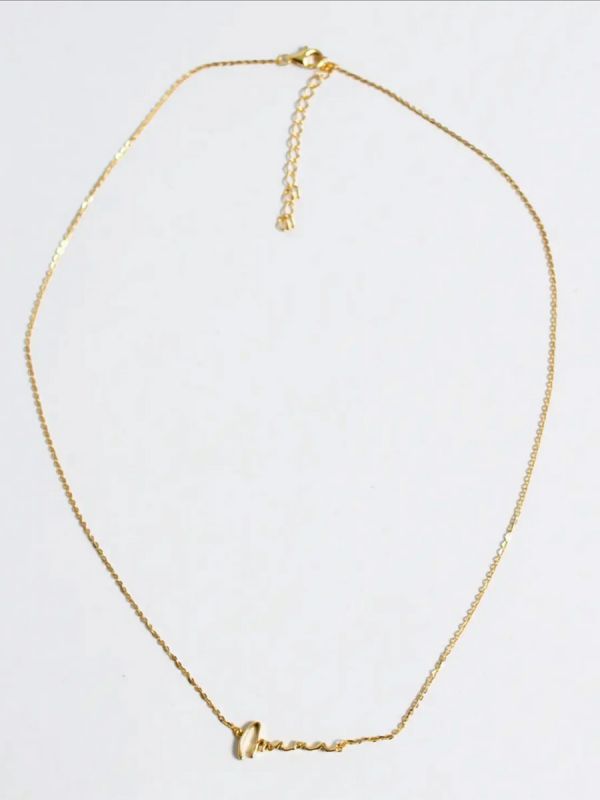 Vimini Fashion Mama Collection Mama necklace, Gold