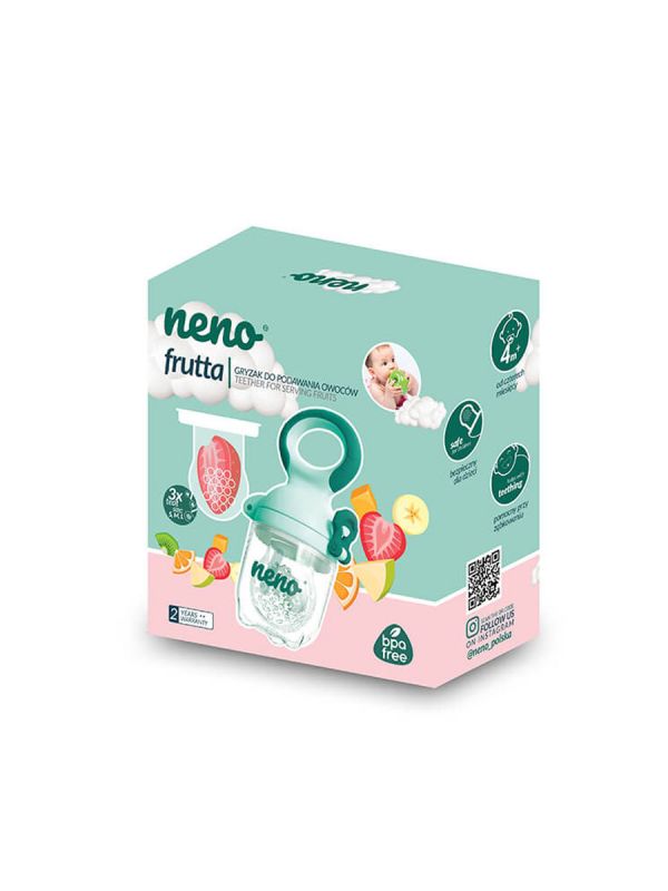 The Neno Fresh Fruit Feeder allows your little one to enjoy delicious finger foods without giving you cause for concern.