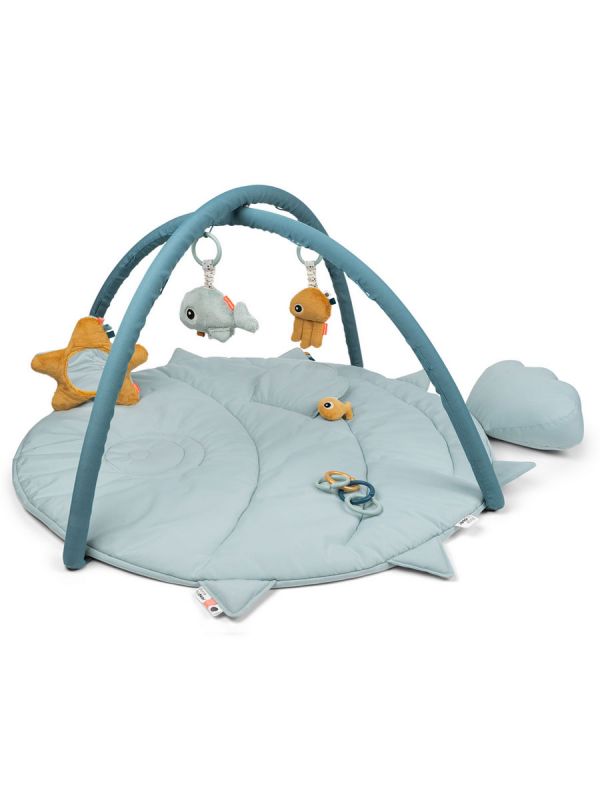 Done By Deer Activity play mat Sea friends Blue