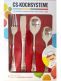 Named children's cutlery in the child's own name. Series made of high quality stainless steel.