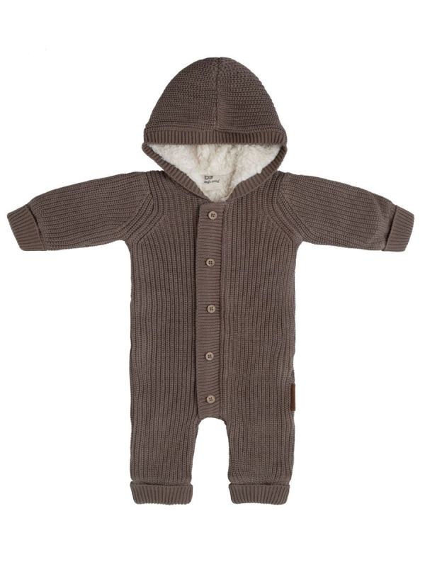 Baby's Only - TEDDY knit overall for baby 56cm, Soul mocha