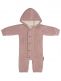 Baby's Only - TEDDY knit overall for baby 56cm, Soul old pink