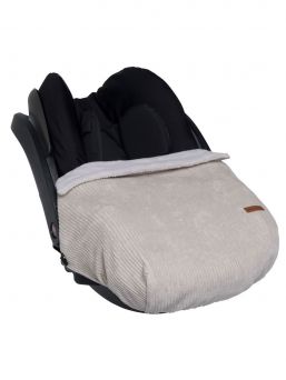 Baby´s Only - car seat blanket, Sense pebble grey