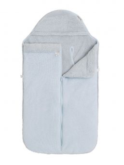 Baby’s Only - year-round footmuff, classic powder blue