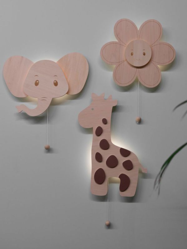 Baby's Only lamp for children's room, giraffe