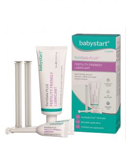 Babystart fertility friendly lubricant 75ml + applicators