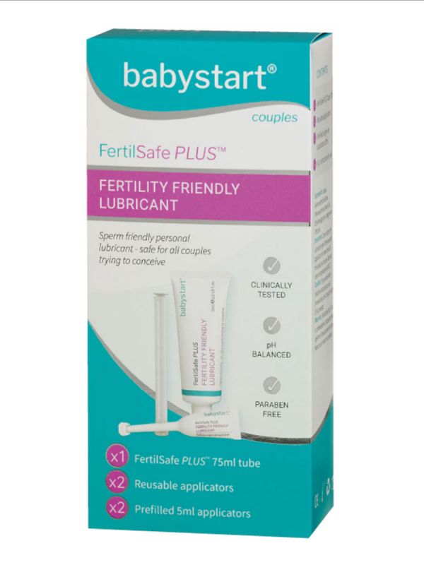 Babystart fertility friendly lubricant 75ml + applicators