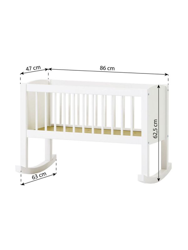 Hoppekids Cradle/bench, 40x80 cm