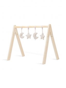 Jollein Wooden toy arch & toy set, Moon