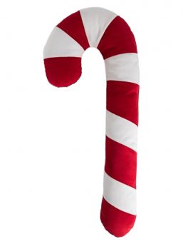 Candy cane pillow 70cm, red