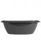 Luma, bath tub, dark grey