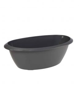 Luma, bath tub, dark grey