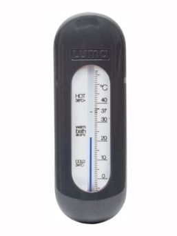 Luma, baby bath thermometer, dark grey