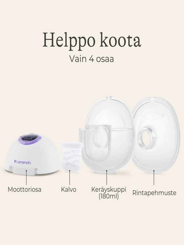 Lansinoh wearable breast pump Single