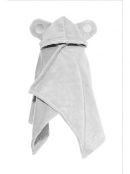 Luin Living Baby towel 0-5v, Pearl Grey