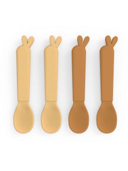 Kiddish spoon 4-pack Lalee, Mustard