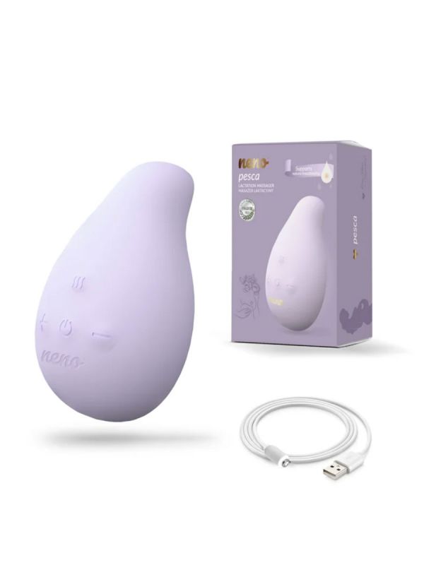 Neno Lactation Massager Pesca - massager for nursing mothers