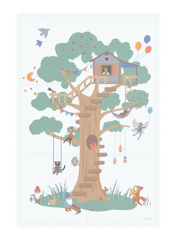 Puzzle mat - EEVAA treehouse 120 x180 cm - 6 pieces