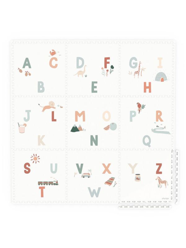 Puzzle mat - EEVAA Alphabet 180 x180 cm - 9 pieces