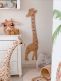 Wooden kids growth chart - giraffe