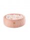 Velvet fabric ballbit 90x30 - Pink