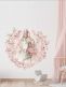 Wall sticker 140cm, Circle Ballerina