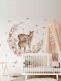 Wall sticker 140cm, Circle Deer