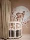 Wall sticker 140cm, Circle Deer