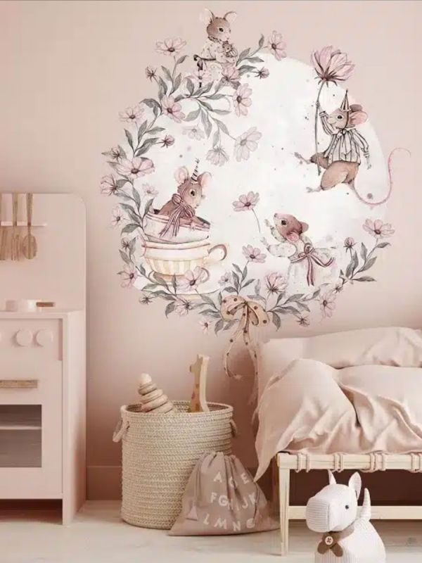 Wall sticker 140cm, Mouse Wheel