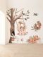 Wall sticker Set 100x100cm, Forest Story XXL