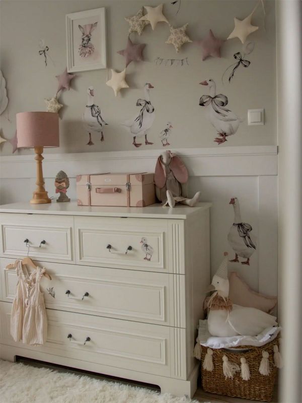 Wall sticker Set 100x50cm, Geese