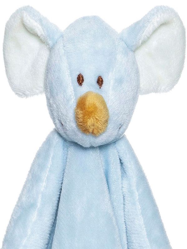 Teddykompaniet Diinglisar comfort blanket mouse, blue