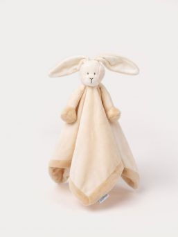 Teddykompaniet Diinglisar comfort blanket bunny, cream