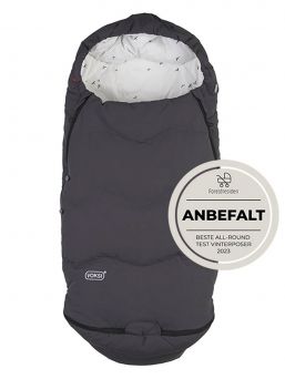 VOKSI - Explorer baby's bigger down footmuff, Grey