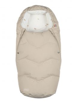 VOKSI - Urban extendable down footmuff 0-4,5y Seashell Sand