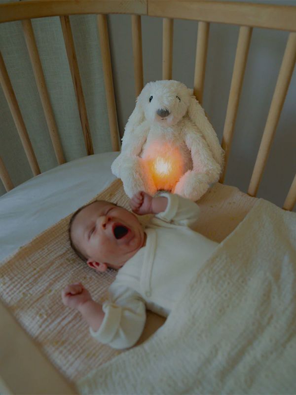 ZAZU - white noise and night light - Ro rabbit white