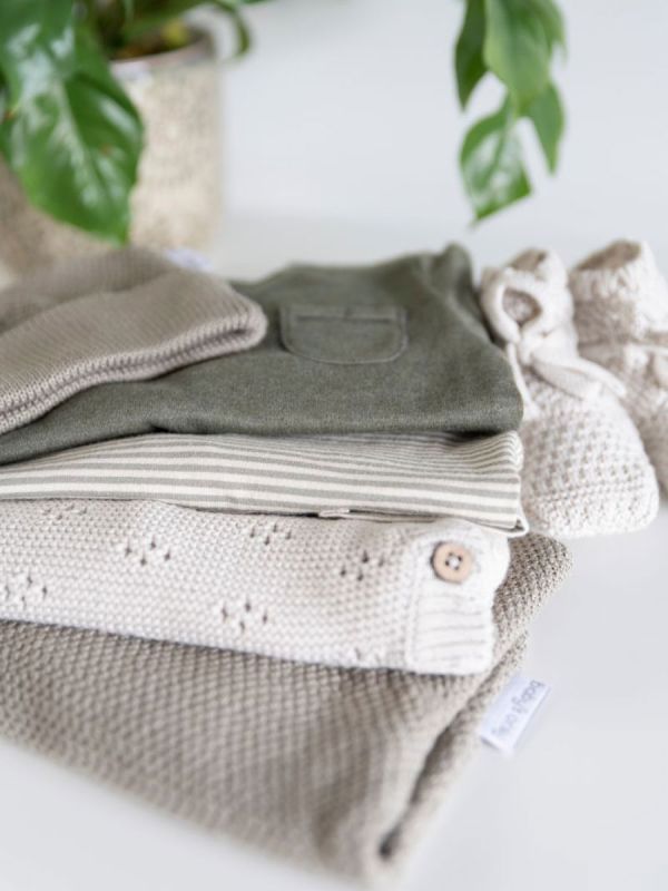 Baby´s Only - sweater Flora - warm linen